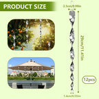 Garden Bird Deterrent Reflective Rotating Weather-Resistant