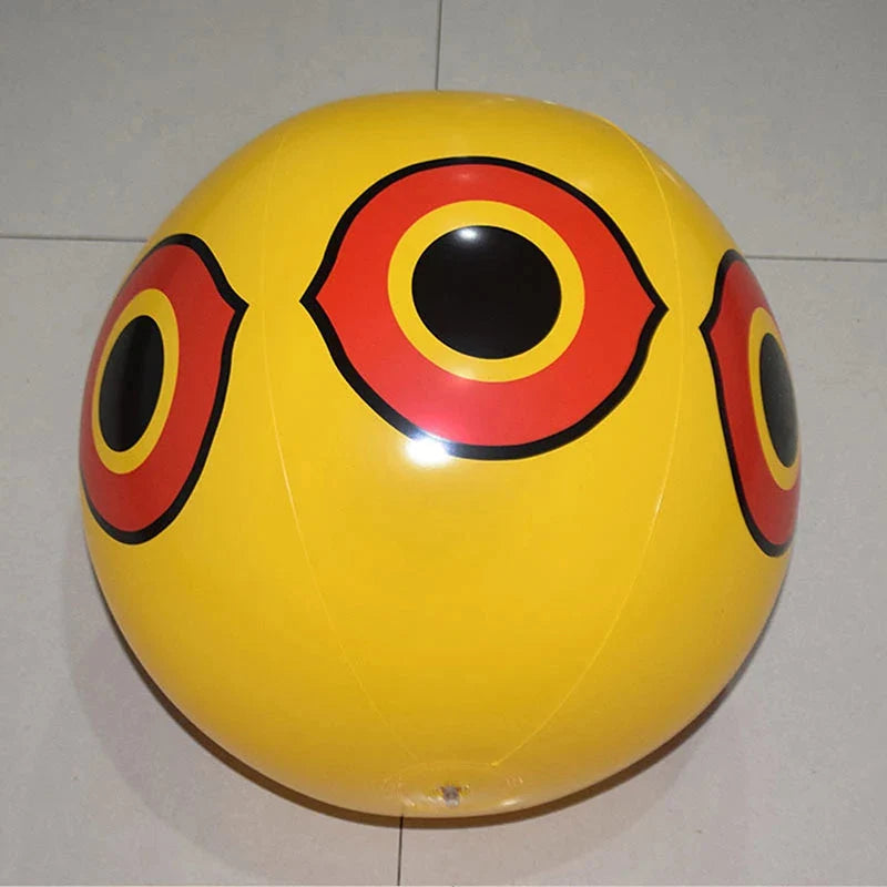 Garden Bird Scare Balloon Predator Eye Wind-Activated Tear-Resistant PVC