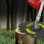 Garden Brush Cutter 23cm Steel Blade Ergonomic Handle