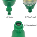 Garden Drip Kit Programmable Timer & Pressure Regulator