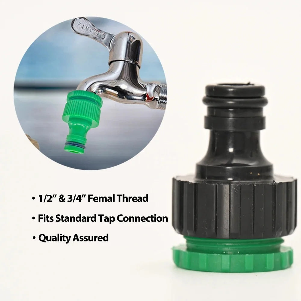 Garden Drip Kit Programmable Timer & Pressure Regulator