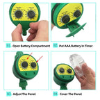 Garden Drip Kit Programmable Timer & Pressure Regulator