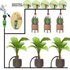 Garden Drip Kit Programmable Timer & Pressure Regulator