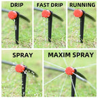 Garden Drip Kit Programmable Timer & Pressure Regulator