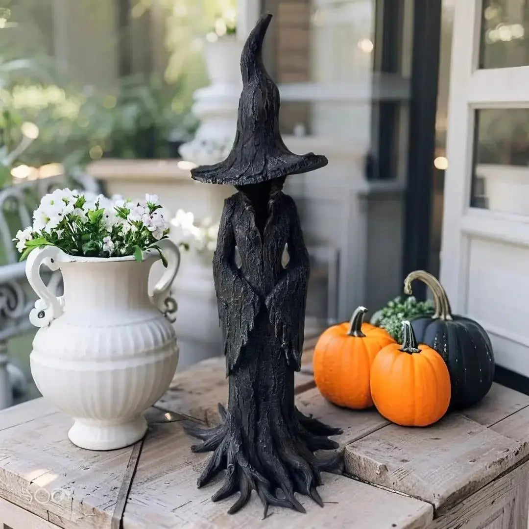 Garden Figurine Hand-Painted Weatherproof Resin
