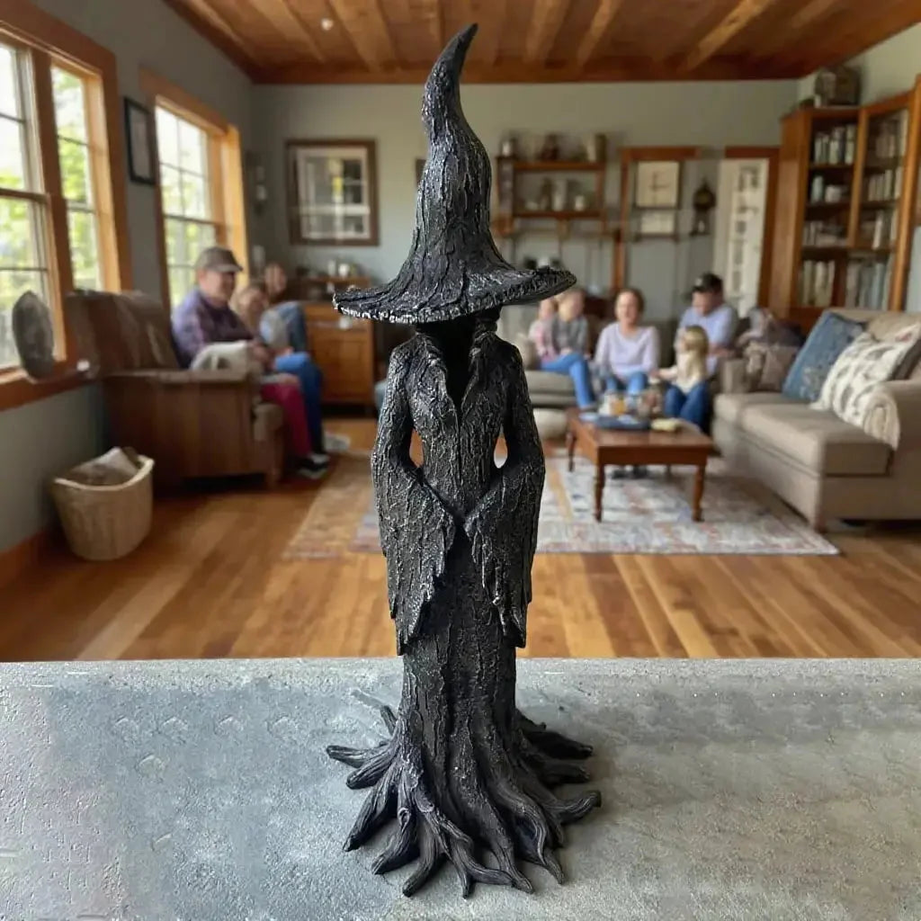 Garden Figurine Hand-Painted Weatherproof Resin