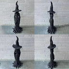Garden Figurine Hand-Painted Weatherproof Resin