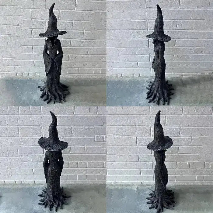 Garden Figurine Hand-Painted Weatherproof Resin