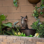 Garden Fountain Polyresin Animal Figurine With Pump