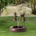 Garden Fountain Polyresin Animal Figurine With Pump