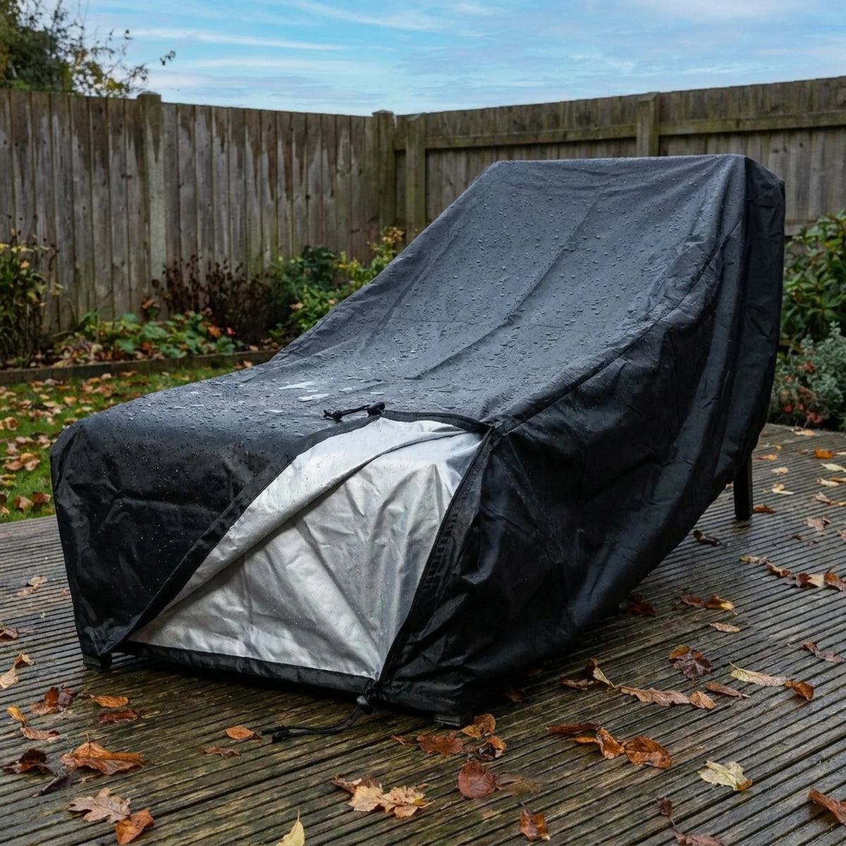 Garden Furniture Cover Water-Repellent Polyester UV-Resistant & Lightweight