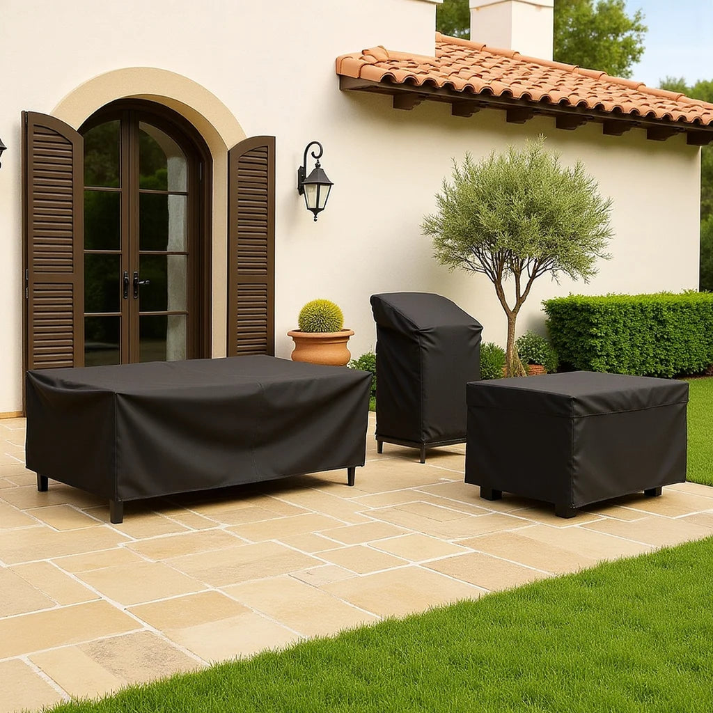 Garden Furniture Cover Water-Repellent & UV-Resistant Oxford Polyester