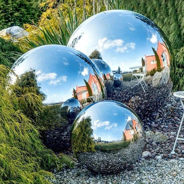 Garden Gazing Ball Mirror Finish Weather Resistant