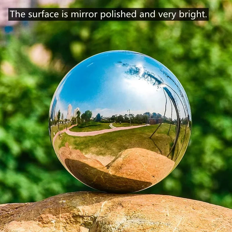 Garden Gazing Ball Mirror Finish Weather Resistant