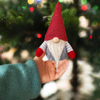 Garden Gnome Figurine Durable Rustic Red Hat