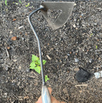 Garden Hoe Steel Hollow Blade Non-Slip Grip