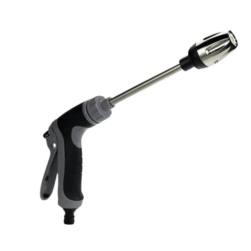 Garden Hose Attachment Dual Rotating Nozzles Adjustable Spray Control