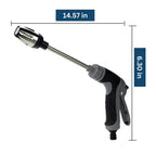 Garden Hose Attachment Dual Rotating Nozzles Adjustable Spray Control