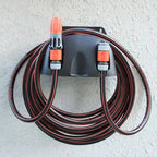 Garden Hose Holder Wall Mount Anti-Kink Grooves