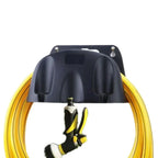 Garden Hose Holder Wall Mount Anti-Kink Grooves