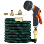 Garden Hose Non-Expanding & Kink-Resistant Flat Coil Storage