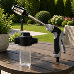 Garden Hose Nozzle High-Pressure Foam Cannon Ergonomic Handle