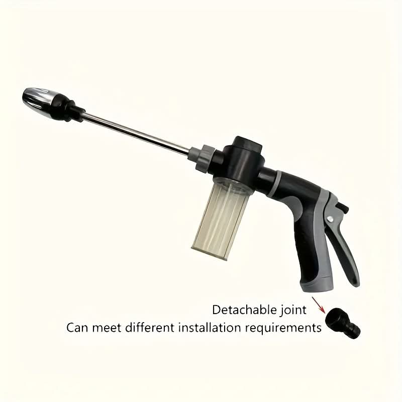 Garden Hose Nozzle High-Pressure Foam Cannon Ergonomic Handle