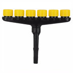 Garden Hose Nozzle Quick-Connect Adjustable Mist & Jet