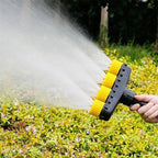 Garden Hose Nozzle Quick-Connect Adjustable Mist & Jet