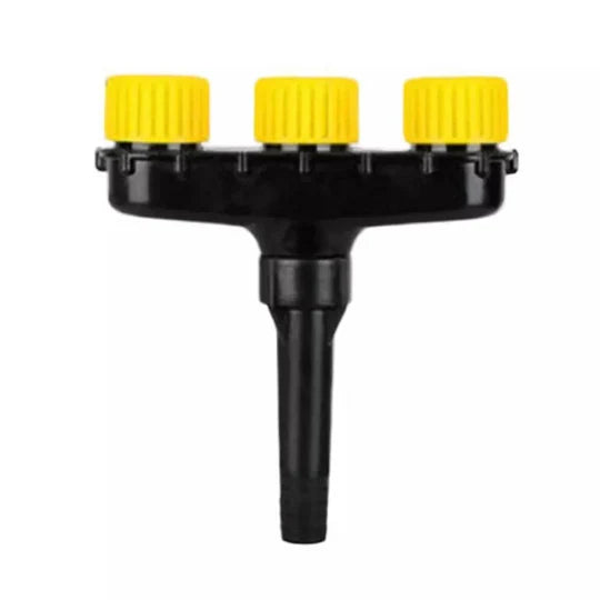 Garden Hose Nozzle Quick-Connect Adjustable Mist & Jet
