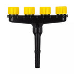 Garden Hose Nozzle Quick-Connect Adjustable Mist & Jet