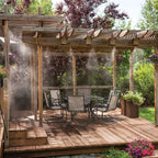 Garden Irrigation System Cooling Mist Water-Efficient
