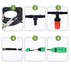 Garden Irrigation System Smart Water-Saving Adjustable Nozzles