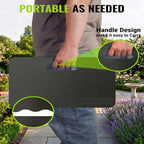 Garden Knee Pads Over 1 Inch Foam Hook-and-Loop Straps