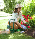 Garden Kneeler & Seat Foldable Padded 331 Lb Capacity