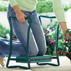 Garden Kneeler & Seat Foldable Padded 331 Lb Capacity