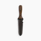 Garden Knife Hollow Stainless Steel Serrated Blade Walnut Handle