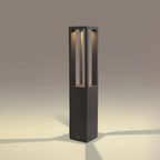 Garden Lamp Cast Aluminum & Glass Warm White LED