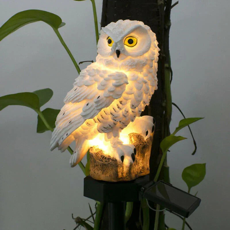 Garden Lamp Solar-Powered Auto-On Weather-Resistant