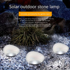 Garden Lamp Solar Stone Look LED Multicolor
