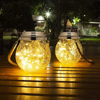 Garden Lantern Solar Powered Dusk Sensor Weatherproof