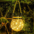 Garden Lantern Solar Powered Dusk Sensor Weatherproof