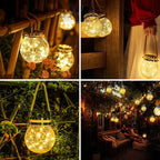 Garden Lantern Solar Powered Dusk Sensor Weatherproof