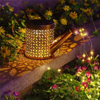 Garden Lantern Solar-Powered Water-Pouring Effect Weather-Resistant