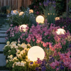 Garden Light 16-Color Remote Control USB Rechargeable & Solar