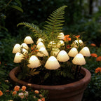 Garden Lights Mushroom Design Solar Powered IP65