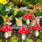 Garden Lights Mushroom Design Solar Powered IP65