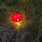 Garden Lights Mushroom Design Solar Powered IP65