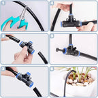 Garden Misting System 20m Fine Mist Copper Nozzles