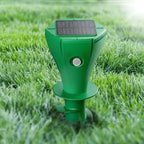 Garden Mole Repeller Solar-Powered Silent Vibration 6,458 Sq Ft
